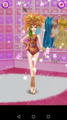 Brazil Doll Fashion Salon android App screenshot 0